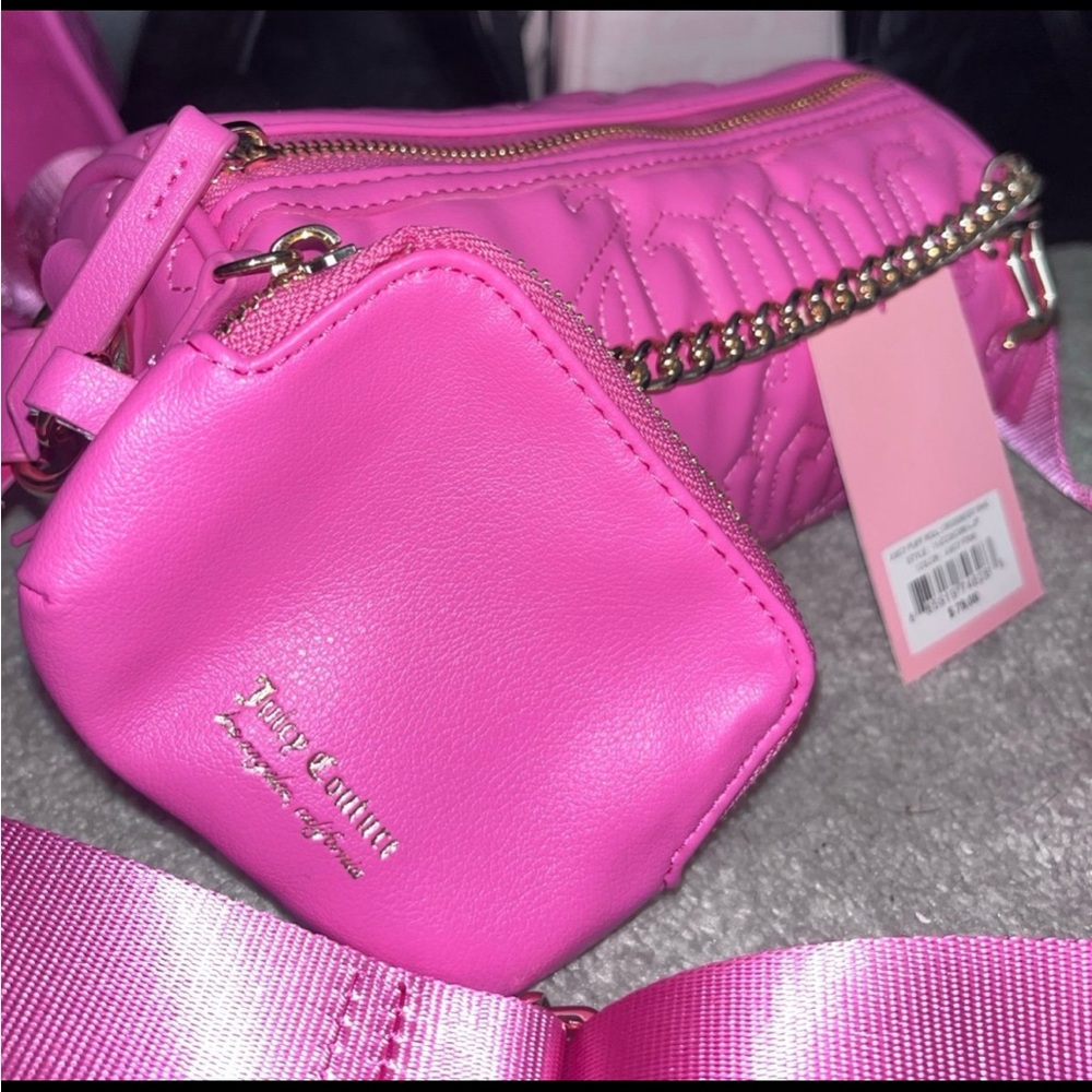 Juicy puff roll crossbody bag